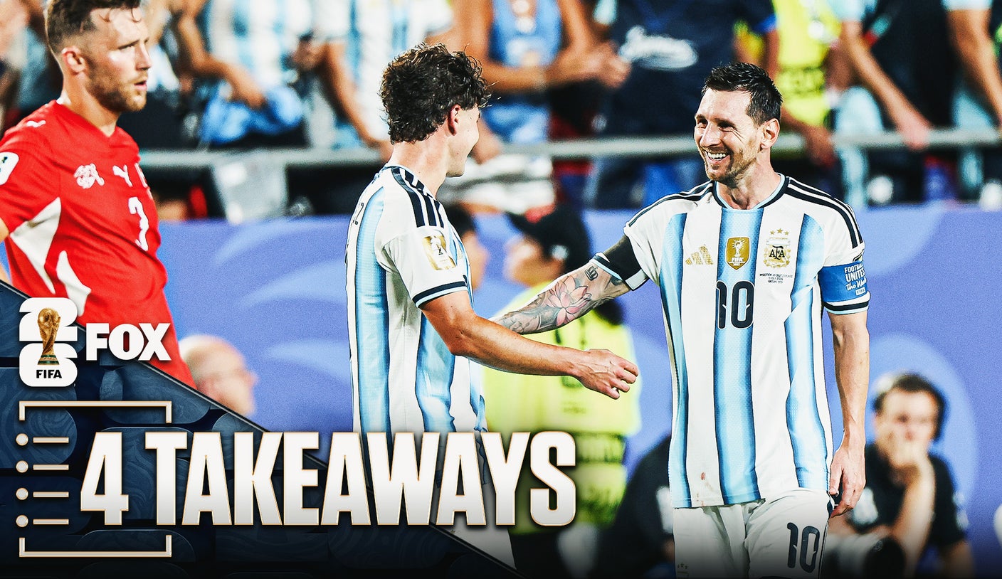 Ugly Wins Still Count: 4 Takeaways From Argentina's Latest Close Call vs. Switzerland