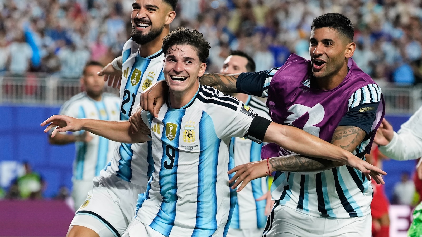 Argentina beats Switzerland 3-1 in extra time, advancing to World Cup semifinals