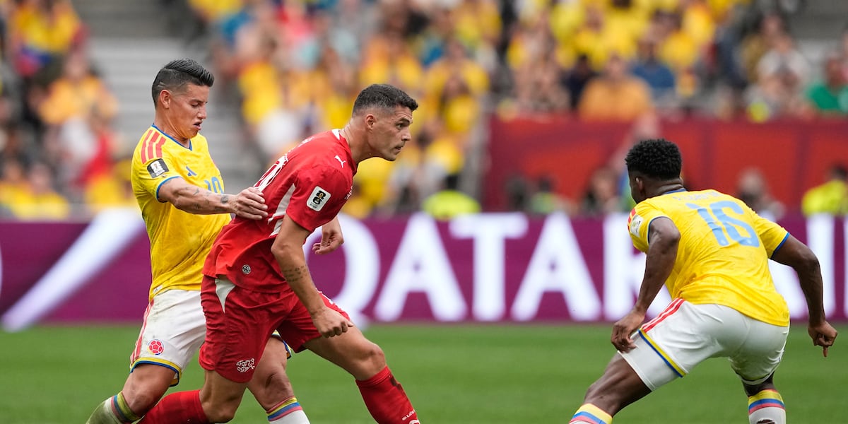 Switzerland earns final spot in World Cup quarterfinals after shootout win over Colombia