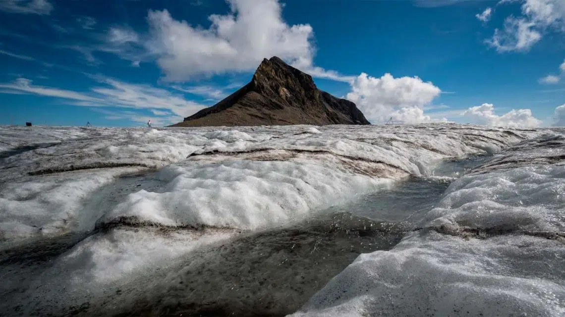 Extreme heat depletes Swiss glaciers' winter reserves two months early, threatening water resources