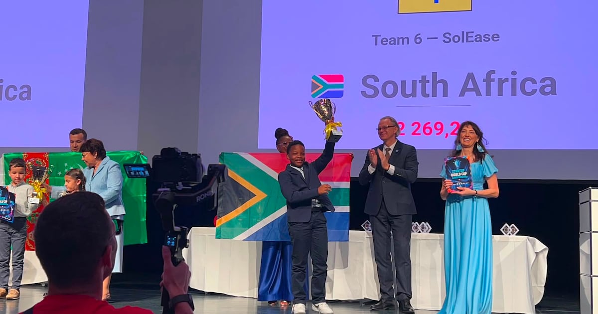 12-year-old Gauteng boy beats 400 competitors to win top prize in Switzerland