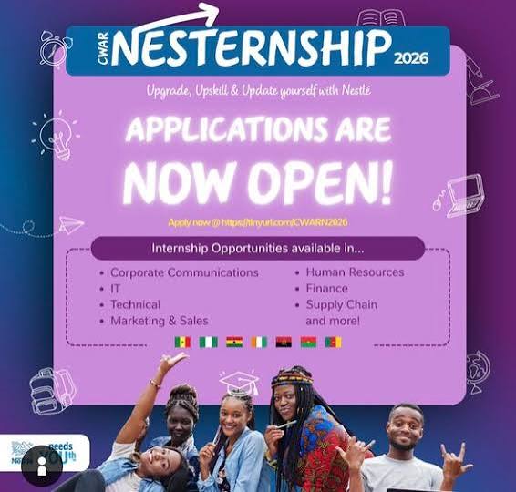 Call for Applications: Nestlé Internships and Apprenticeships 2026 |
