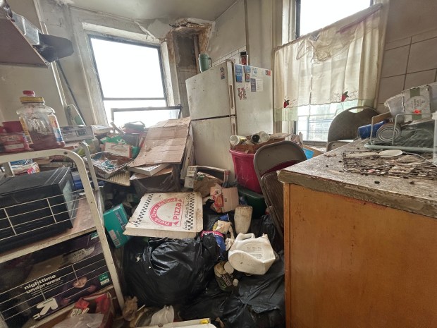 Photos from inside the family's apartment on E. 147th St. in the Bronx are pictured Thursday, July 30, 2026. (Kerry Burke / New York Daily News)