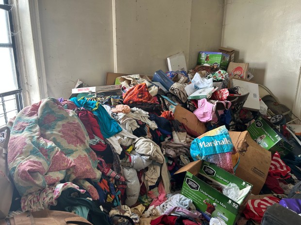 A photo from inside the family's apartment on E. 147th St. in the Bronx are pictured Thursday, July 30, 2026. (Kerry Burke / New York Daily News)