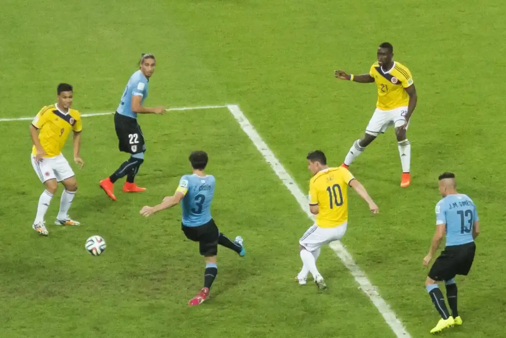 Colombia vs Uruguay 2014