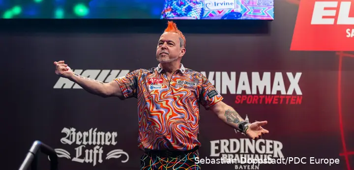 Peter Wright on stage