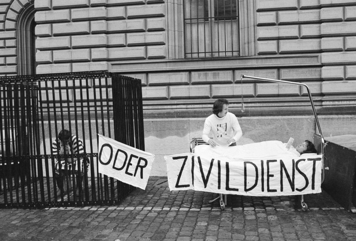 How conscientious objectors’ activism led to the introduction of civilian service