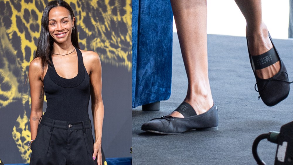 Zoe Saldaña at the 79th Locarno Film Festival on August 10, 2026 in Locarno, Switzerland.