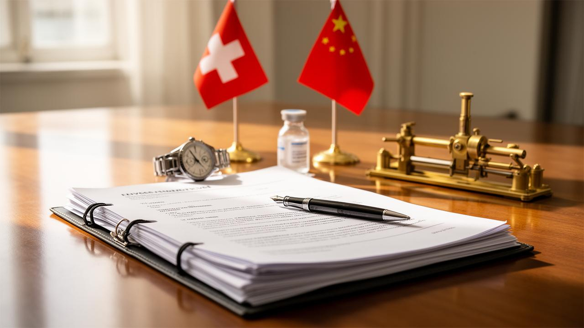 China-Switzerland FTA Upgrade Reached: 99.8% of Swiss Goods to Enter China Duty-Free — BigGo Finance