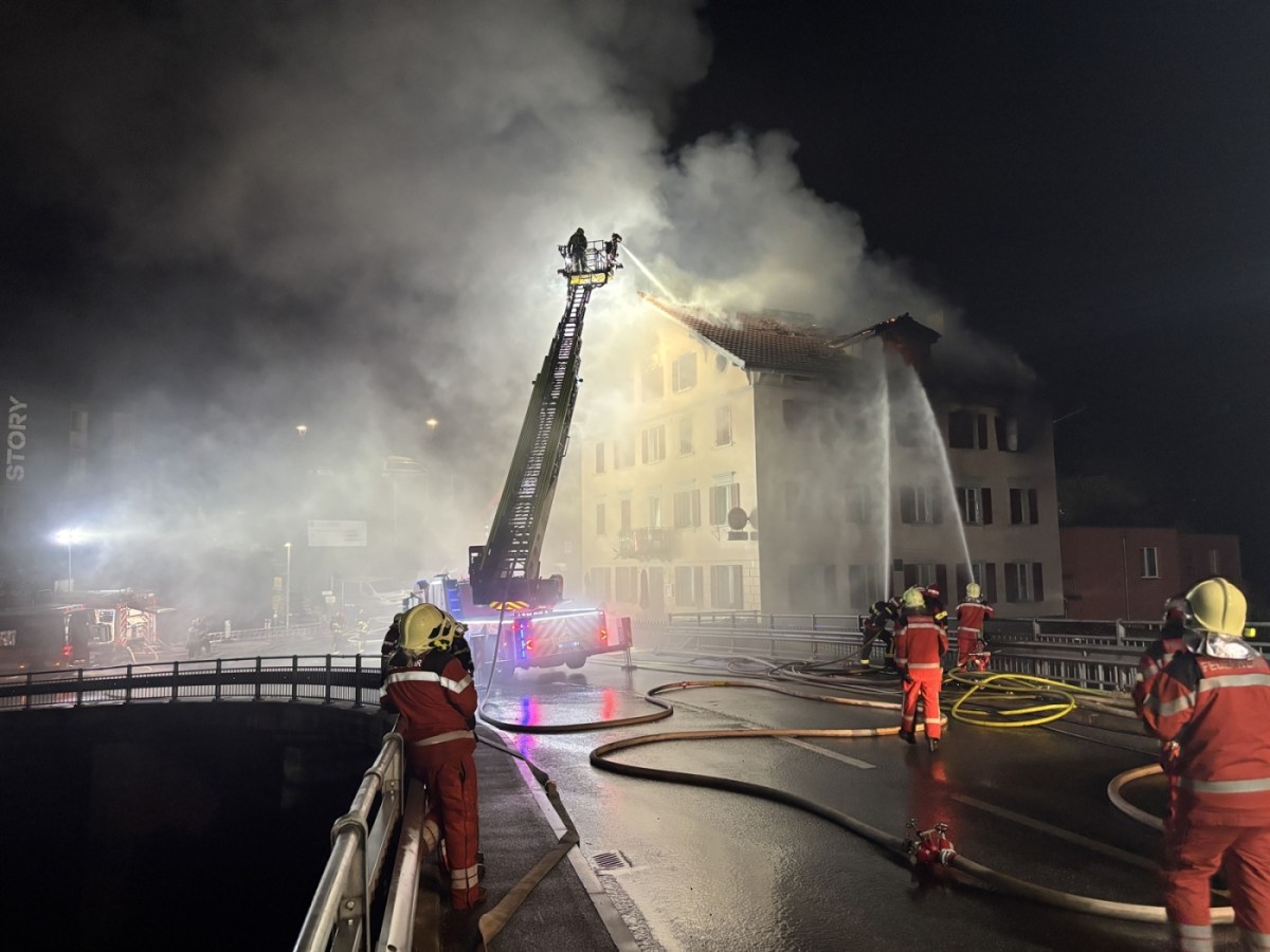 Five Missing After Major Fire in Graubünden Building
