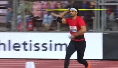 0.09m: Fine Margins As Neeraj Chopra Beaten By Rumesh Pathirage At Lausanne Diamond League 2026