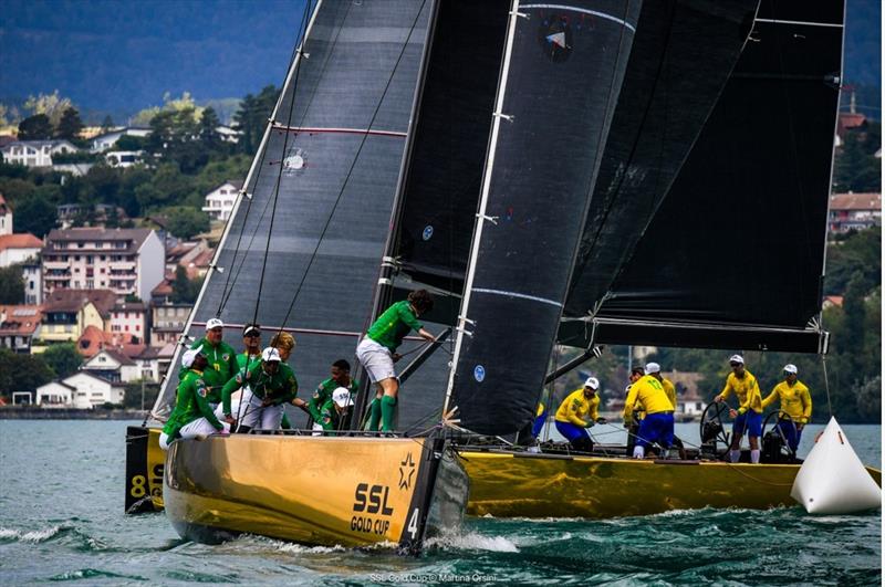 Team South Africa sails in Grandson, Switzerland ahead of the SSL Gold Cup in Rio