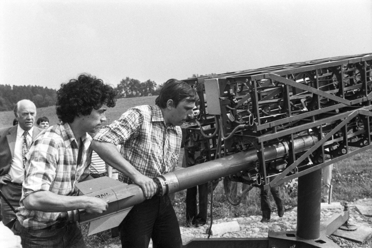 When Switzerland launched rockets to fight hail
