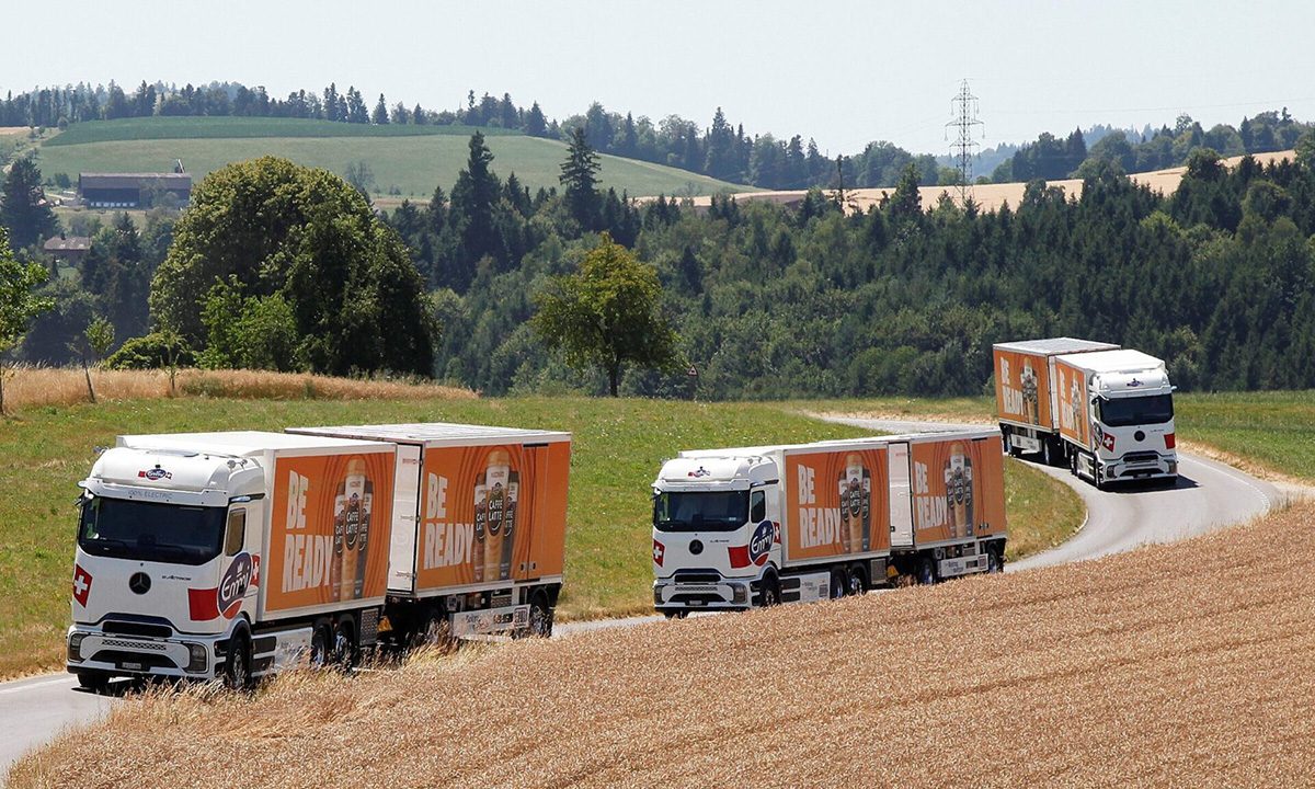 Charged EVs | Swiss dairy company deploys three electrified refrigerated trailers