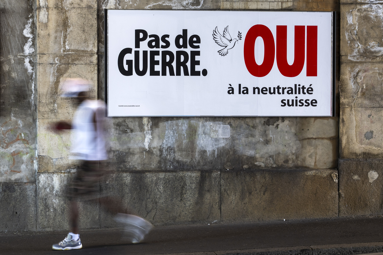 ‘Then I always explain that neutrality is not the same as indifference’