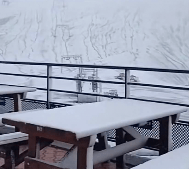 August 2026 snow, Les Deux-Alps France