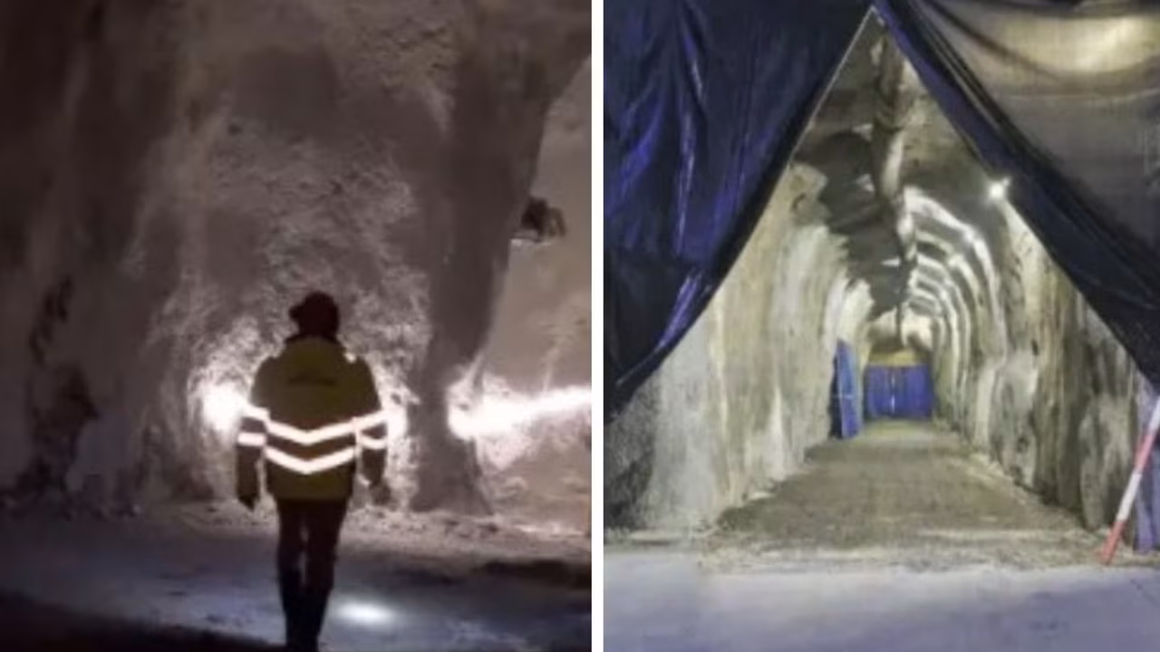 Secret bunkers being built into Swiss Alps