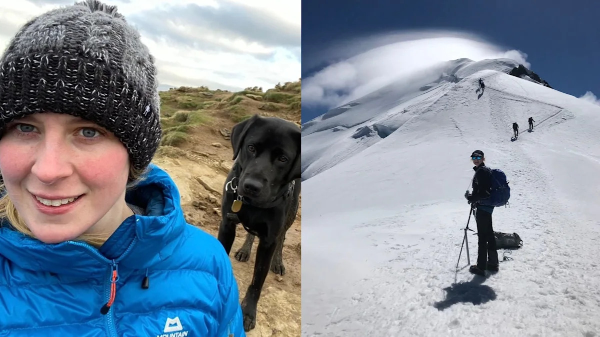 ‘Sight loss doesn’t hold me back – I plan to become the first visually impaired woman to summit Swiss Alpine mountain’