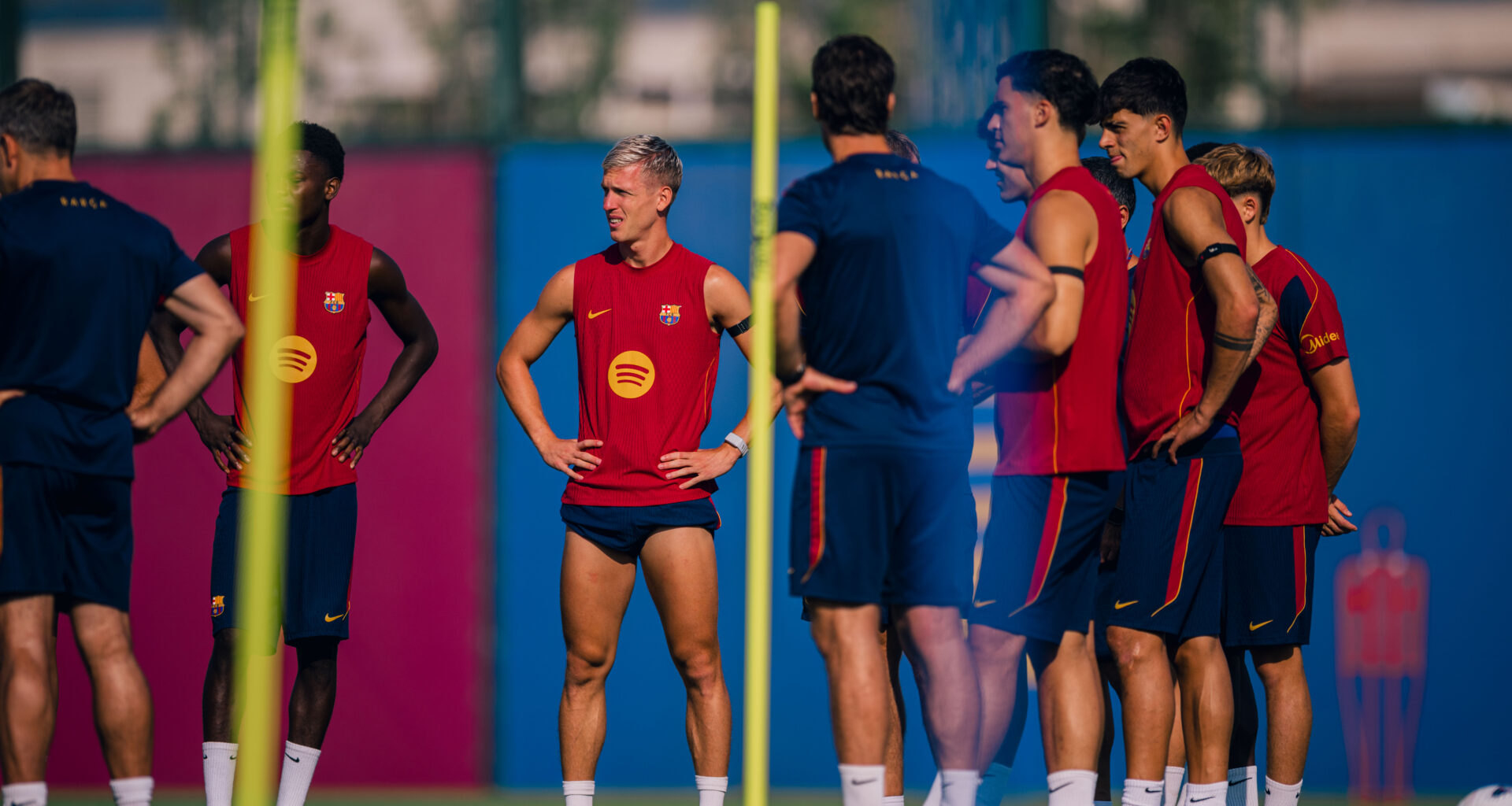 The squad for FC Basel v Barça