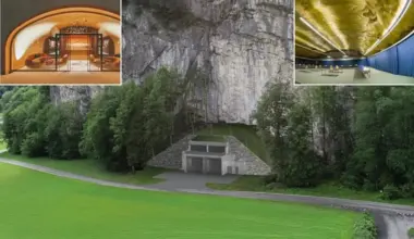 The billionaires’ mega-luxury bunkers in the Swiss Alps: storing valuable assets 100 meters underground