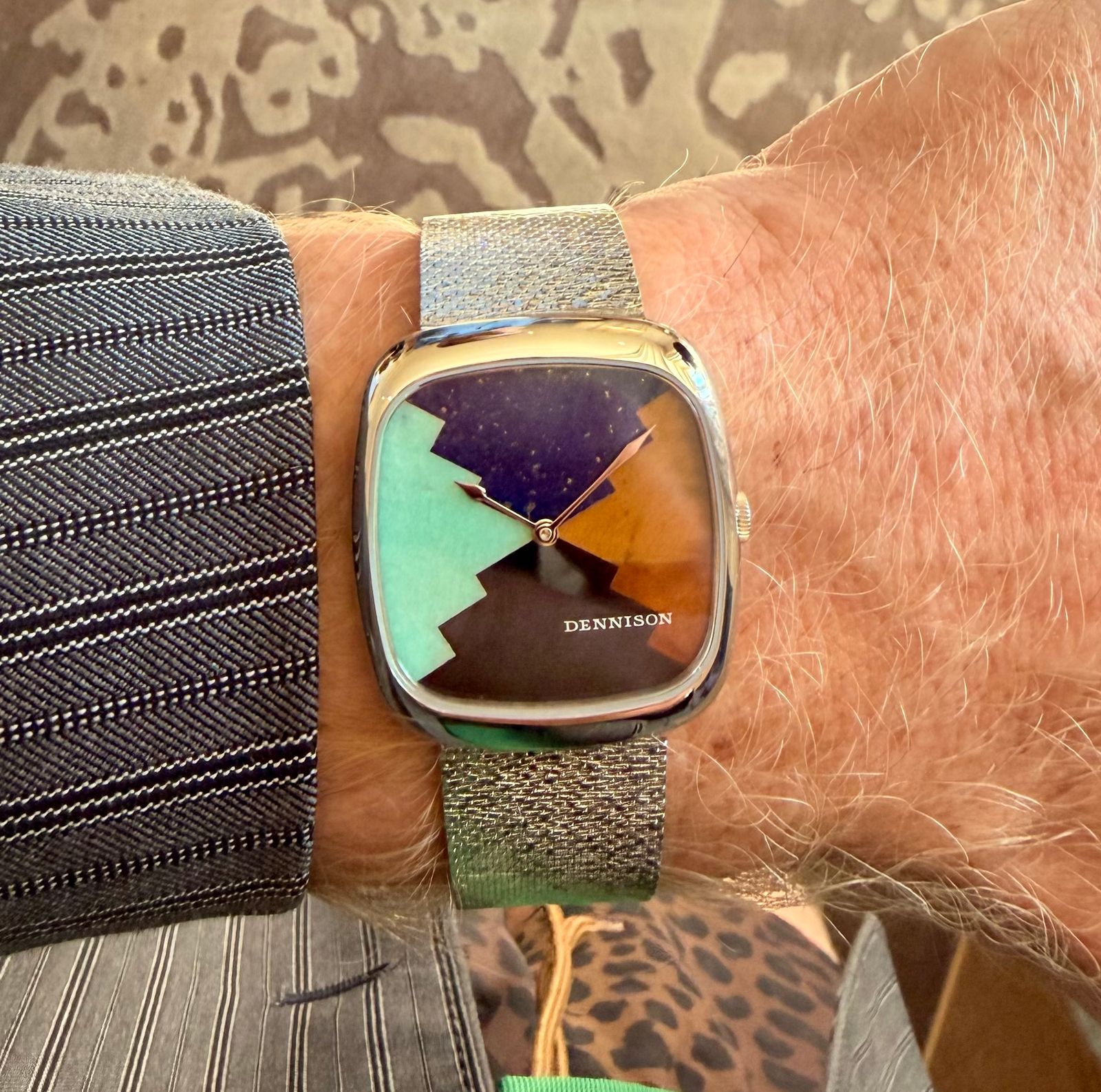 Image may contain Wristwatch Arm Body Part Person and Electronics