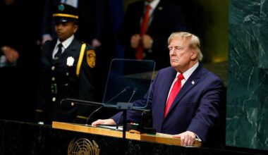 Fact-check: President Donald Trump misleads on Iran war, AI in speech to UN