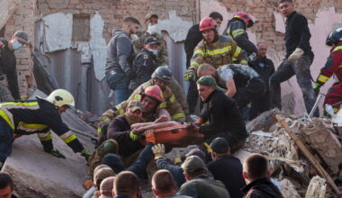 Russian strikes on Ukrainian cities kill at least 24 in a major attack that Kyiv saw coming