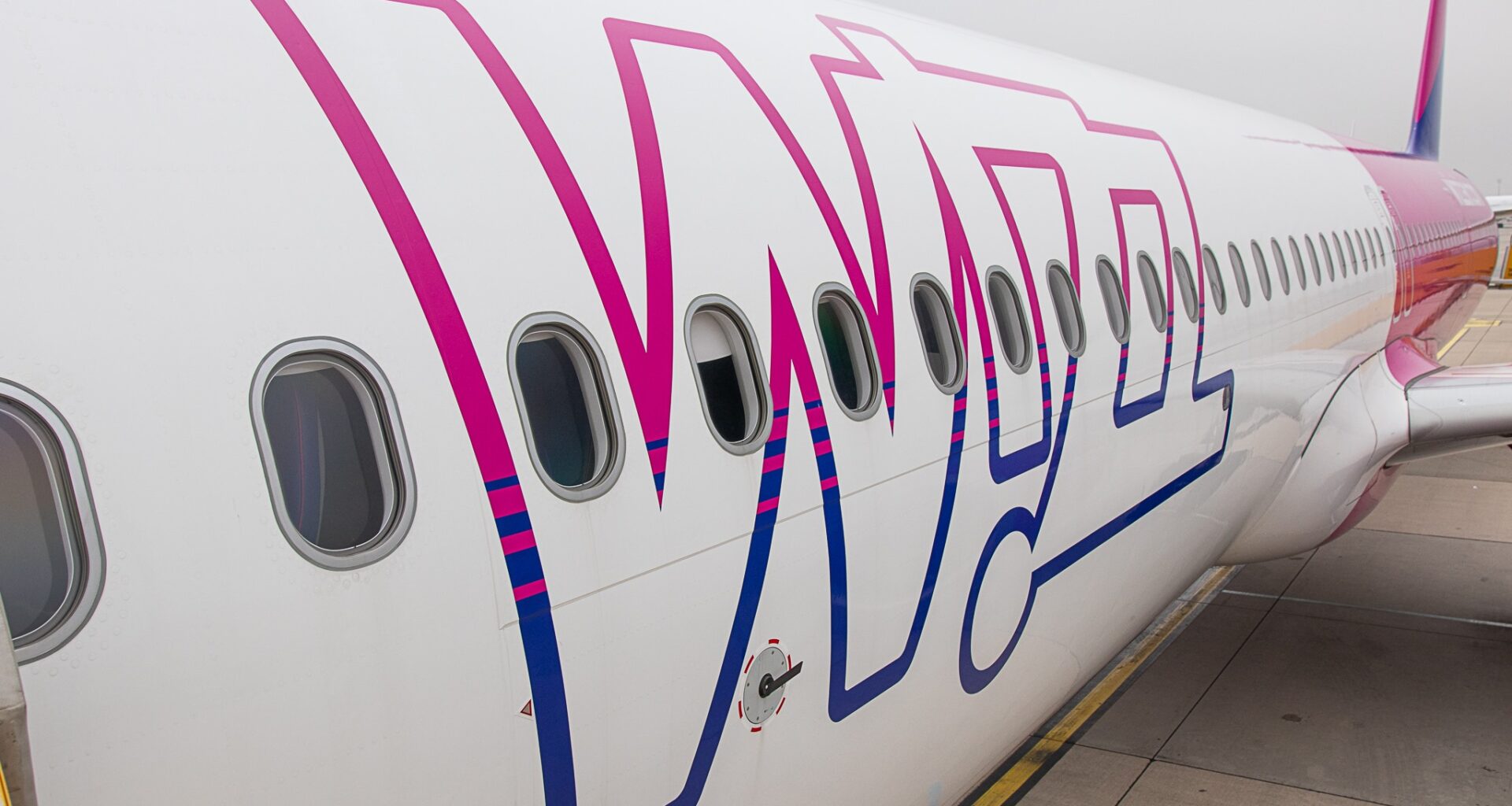 Letoun Airbus společnosti Wizz Air Zdroj: Flughafen Wien