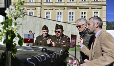 81 let od konce 2. světové války: Prahou projel konvoj svobody, oslavy vyvrcholí v Plzni