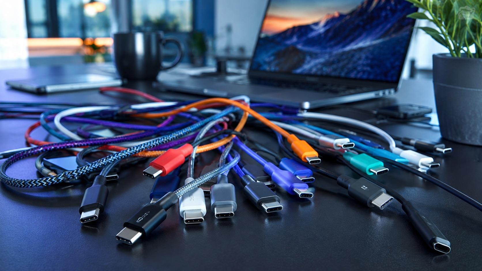 USB-C sjednotilo konektor, ale ne schopnosti kabelu. Průvodce kabelovým chaosem (ilustrační obrázek) USB-C sjednotilo konektor, ale ne schopnosti kabelu. Průvodce kabelovým chaosem (ilustrační obrázek)