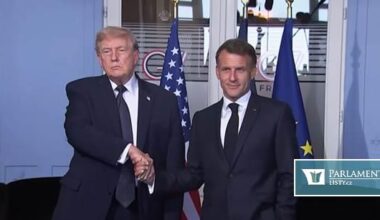 Setkání Trumpa s Macronem nedopadlo nejlépe. Jde i o alkohol