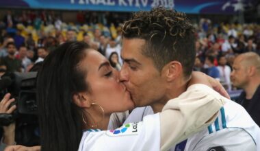 Cristiano Ronaldo se v Portugalsku oženil s Georginou Rodriguez