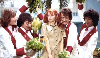 Les Charlots v roce 1974, FOTO: Archivio E. R. I./ Trevisio, Public domain, via Wikimedia Commons
