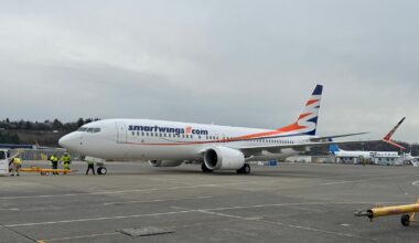 Další nový letoun Boeing 737 MAX 8 letecké společnosti Smartwings. Zdroj: Smartwings