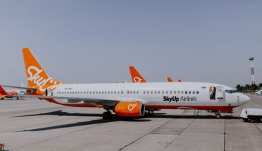 Boeing 737-800 společnosti SkyUP. Foto: SkyUP