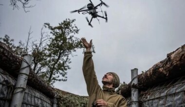 dron operátor Ukrajina