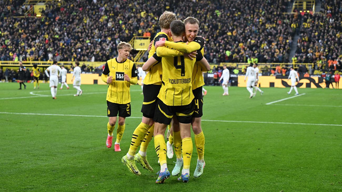 Bundesliga 27. Spieltag – Sonntag: Dortmund gewinnt deutlich gegen Mainz – Freiburg verliert knapp