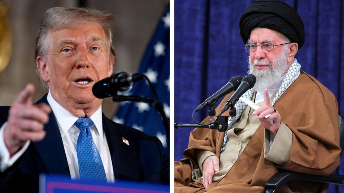 Donald Trump und Ali Chamenei