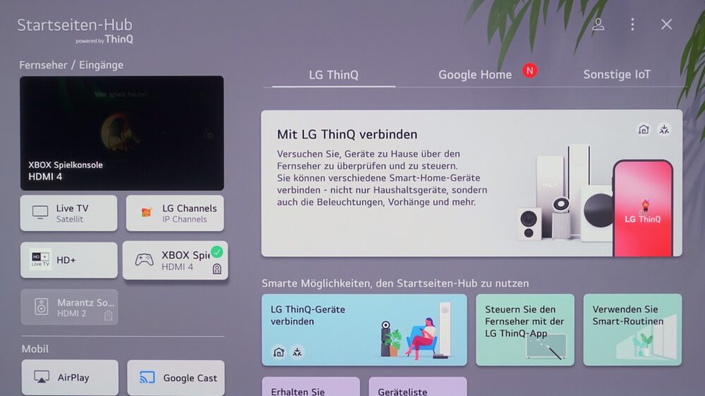 LG OLED G5 Hub