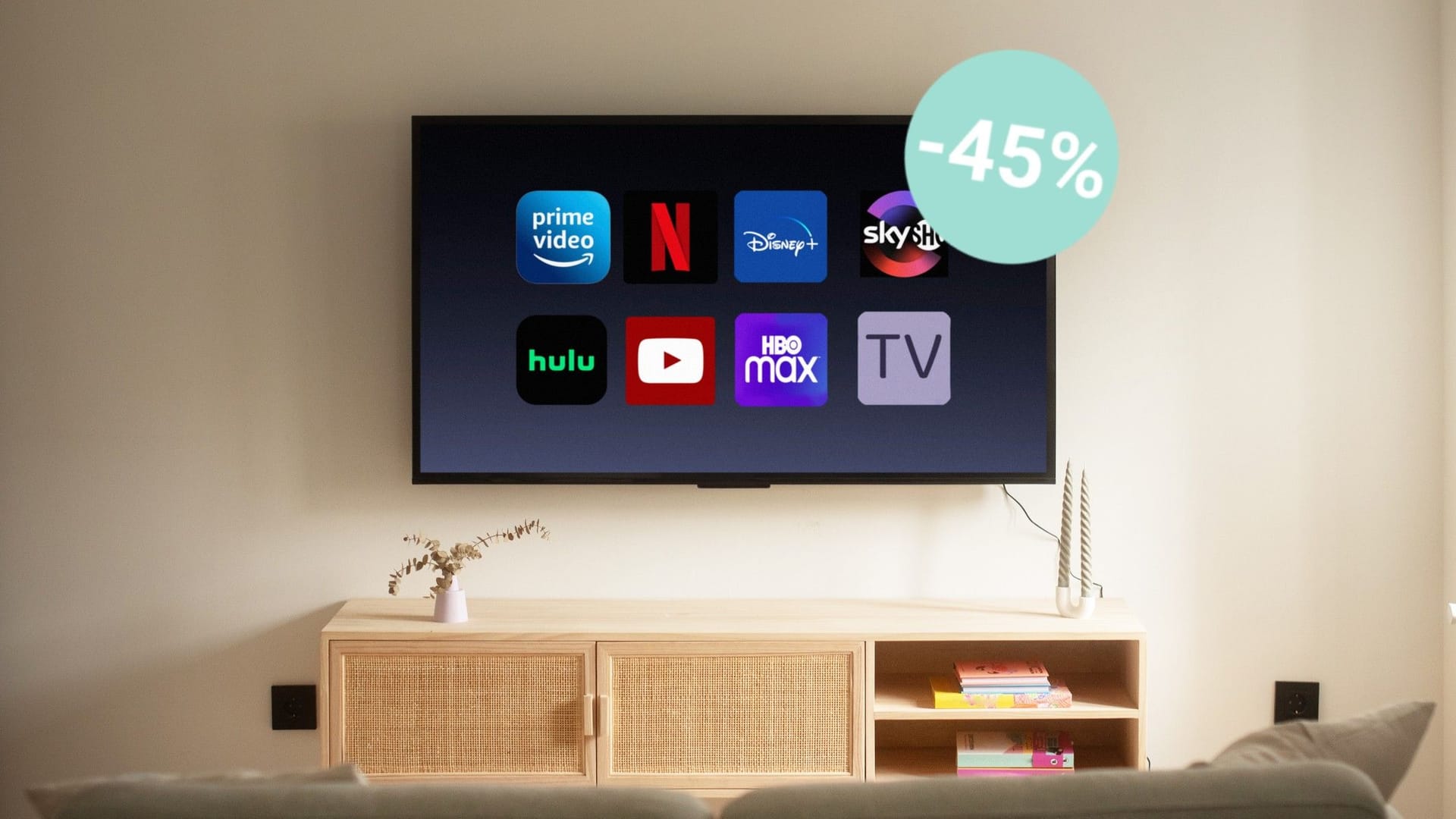 Aldi hat einen 4K-Fernseher von Samsung mit mehr als 300 Euro Rabatt im Angebot (Symbolbild).