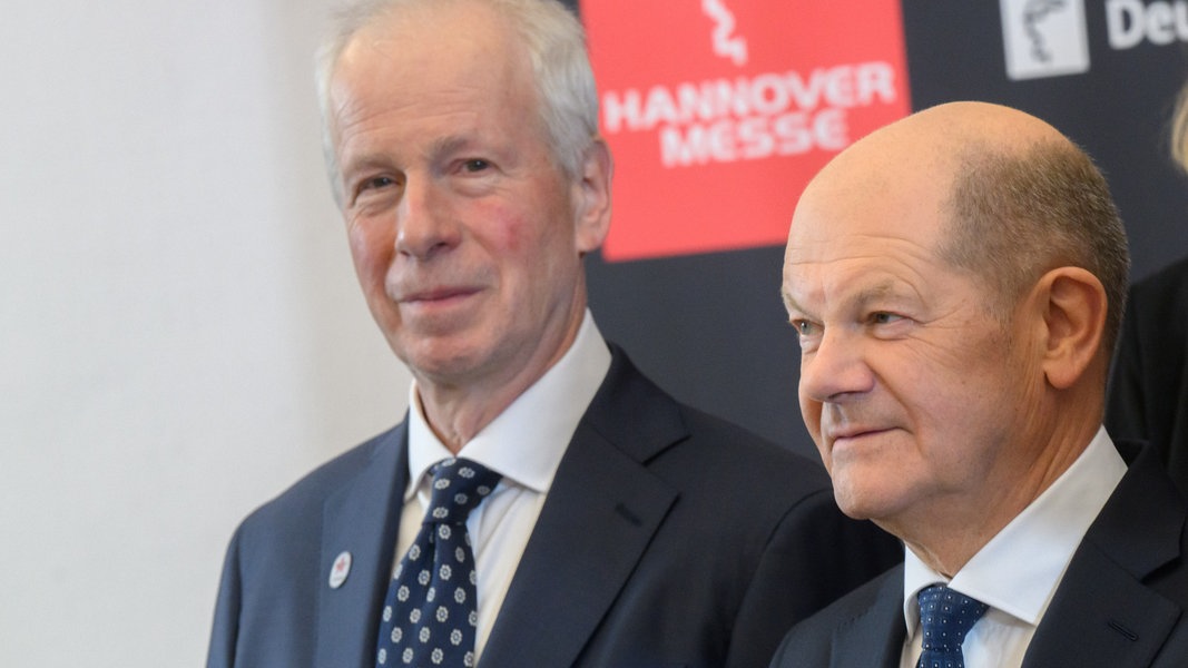 Hannover Messe 2025: Feierliche Eröffnung mit Bundeskanzler Scholz | NDR.de - Nachrichten - Niedersachsen