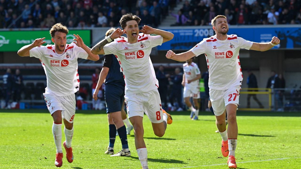 Köln nach Sieg in Paderborn wieder oben