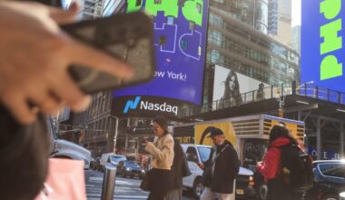 Nasdaq in New York