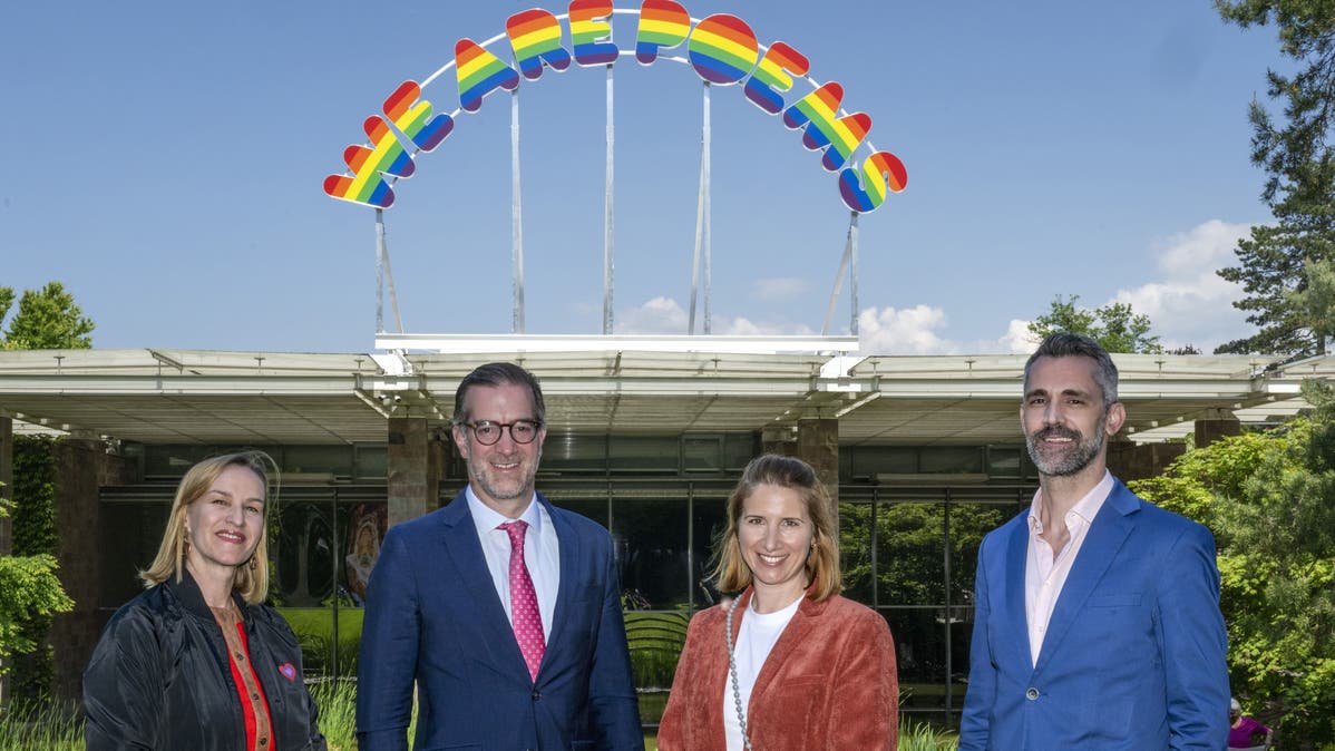 Basel zeigt begehbare Klangskulptur und Regenbogen-Kunst