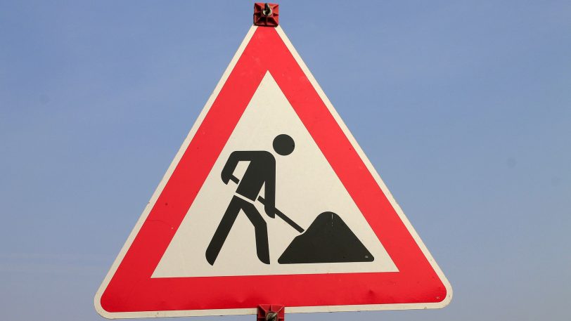 Sperrung an der A46 in Fahrtrichtung Dortmund