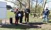 Sabine Berendse, Agnetha Ziese und Paul Torsten Hahn ( v.l. ) bei der Eröffnung. 