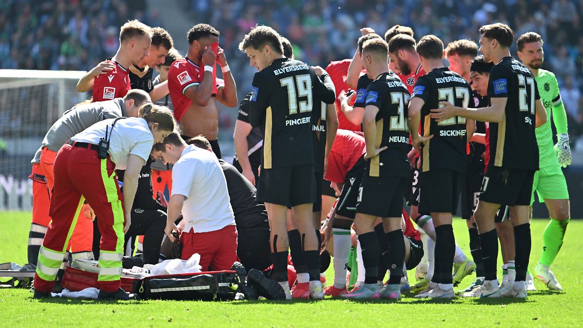 Elversberg in die Bundesliga?: Furchtbare Verletzung lässt Hannovers Pleite verblassen