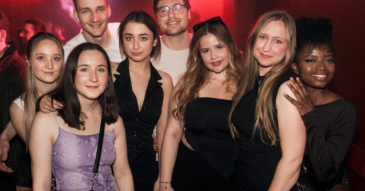 Fotos aus Düsseldorfs neuem Social Club am 12.4.