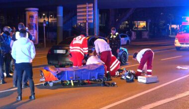 Unfall in Essen (NRW): Mercedes-Fahrer erfasst Betrunkenen – Lebensgefahr | Regional