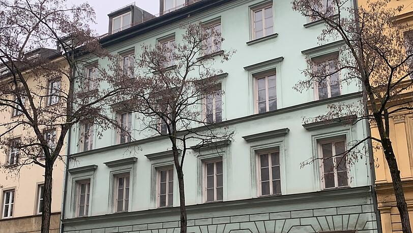 Das Haus Karlstraße 22. Wie auch in der Nummer 20 entstehen auch hier Wohnungen.